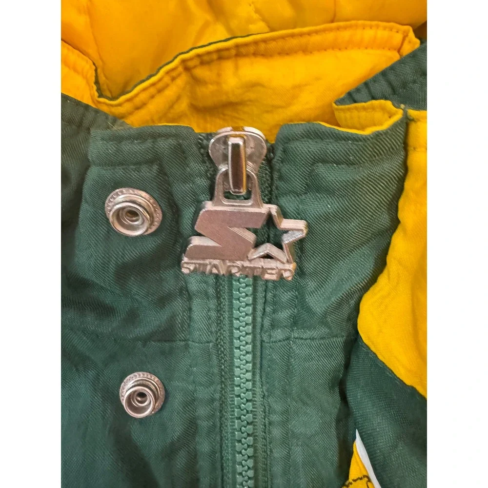 Vintage 90s Starter Green Bay Packers NFL‎ Pro Line 1/2 Zip Jacket Size Men's L